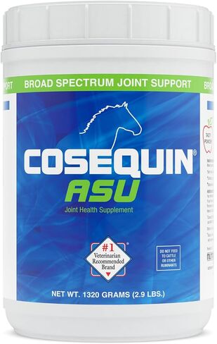 Nutramax Cosequin ASU Joint Health Supplement for Horses - Powder with Glucosamine, Chondroitin, ASU, and MSM, 500 Grams in Kuwait