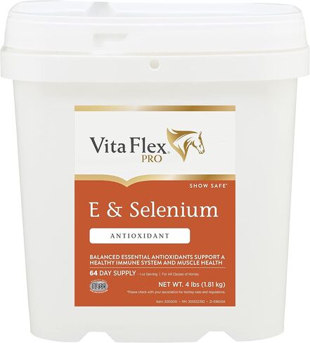 Vita Flex Pro E & Selenium Supplement for Horses, 64-Day Supply in Kuwait