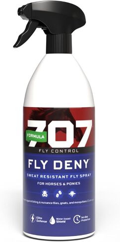 Formula 707 Fly Deny Spray for Horses & Ponies, 32 oz – 14-Day Protection in Kuwait