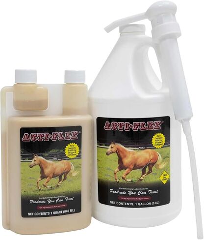 Cox Vet Labs Acti-Flex Liquid Joint Supplement for Horses - Quart & Gallon Combo in Saudi Arabia