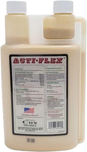 Cox Vet Labs Acti-Flex Liquid Joint Supplement for Horses - Quart & Gallon Combo in Saudi Arabia