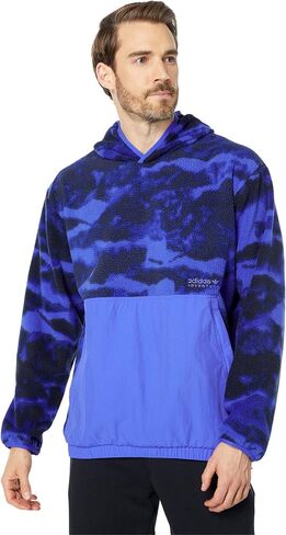 هودي Adidas Originals للرجال Adventure Polarfleece مطبوع بالكامل in Kuwait