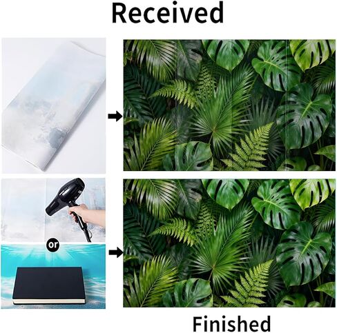 3 Pack 48"x24" Reptile Terrarium Background for Bearded Dragon Tank, 40-120 Gallon Aquarium Tank Decor with Non-Reflective Polyester Fabric,Green Turtle Back Leaf Moss Ancient Tree Background S023 in Saudi Arabia