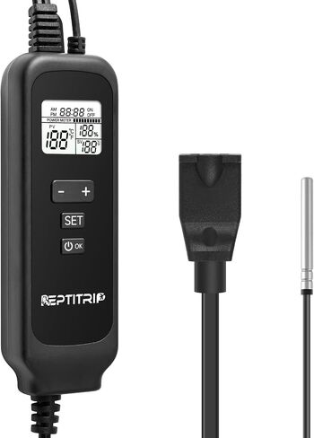 Reptile Thermostat, Dimming Thermostat with Day-Night Timer Setting in Saudi Arabia