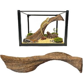 Tfwadmx Reptile Branches, Natural Reptile Corner Climbing Branch, Snake Climbing Branch Chameleon Cage Accessories Terrarium Plant Decoration for Gecko Snake Bearded Dragon (13 Inch) in Kuwait
