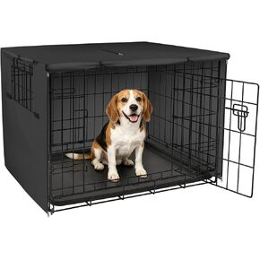 Explore Land Dog Crate Cover, 48 inches, Black in Saudi Arabia