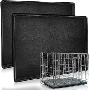 2 Pcs Dog Crate Tray 42" Replacement, Plastic Bottom Pan in Kuwait