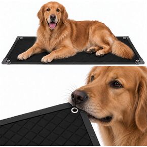 GRENTY Chew Proof Dog Crate Pad for Aggressive Chewer Medium Dogs（35x22 in） in Kuwait