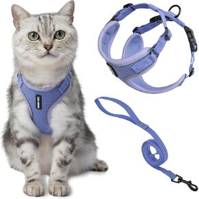 Voyager Escape-Proof Step-in Cat Harness & Leash - Moss Green, X-Small in Kuwait