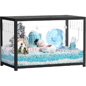 BUCATSTATE Hamster Cage 2.0, Large Hamster Enclosure (39in, White) in Kuwait