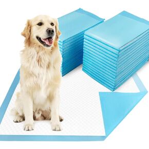 Dogcator Dog Pee Pads Extra Large 30"x36", 30 Count Super Absorbent Pee Pads for Dogs, Disposable Urine Bed Pads for Doggie, Thicken XXL Puppy Pads, Piddle Pads X-Large for Indoor, Outdoor Use in Kuwait