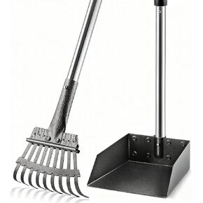 Pooper Scooper, Long Handle Dog Poop Scooper for Medium Small Dogs in Kuwait