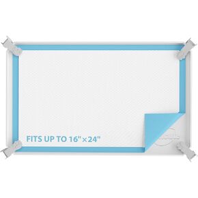 IMMCUTE Pee Pad Holder, Fits 24"×24" Training Pads — High Edges Stop Leaks in Kuwait