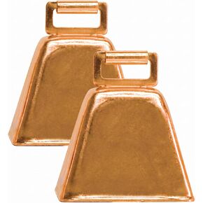 Weaver Livestock Copper-Plated, Small Cow Bell for Livestock, 2 Pack in Kuwait