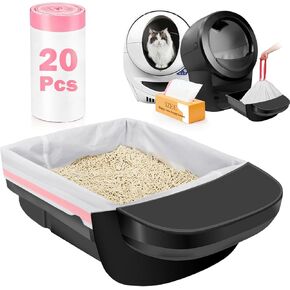 SZEE 120 Count Automatic Cat Litter Box Bags Fit for Litter Box Robot 3/4 in Saudi Arabia