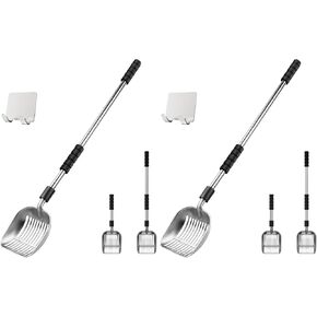 Depets Cat Litter Scoop, Long Handle Metal Litter Scooper - No Bending in Saudi Arabia