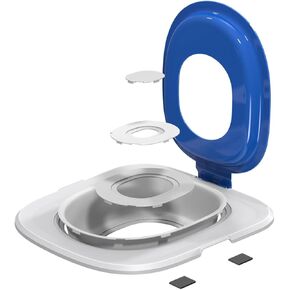Cat Toilet Trainer Kit | Cat Potty Training Kit Toilet Box Blue in Kuwait