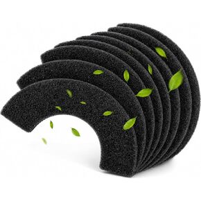 8 Pack 0.5" Thickened Activated Carbon Filters Compatible with LR 4 in Kuwait
