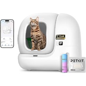 PETKIT PuraMax 2 Odor Free Automatic Cat Litter Box,with 2-Year Coverage in Kuwait