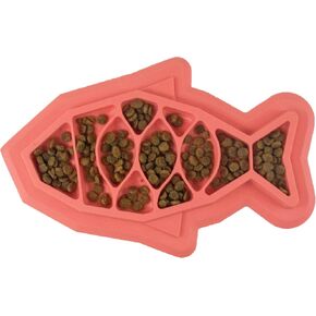 Catstages Kitty Slow Feeder Bowl for Cats & Kittens, 3/4 Cup, Green, 5" in Saudi Arabia