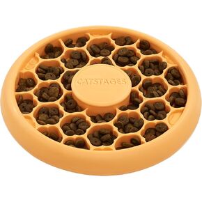 Catstages Slow Feeder Bowl & Treat Puzzle Cat Toy, Aids Digestion, 6.6" in Saudi Arabia