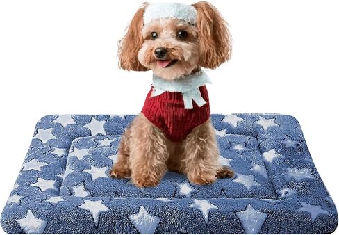 Dog Bed Mat, Reversible Crate Pad, Machine Washable for Small Dogs in Saudi Arabia
