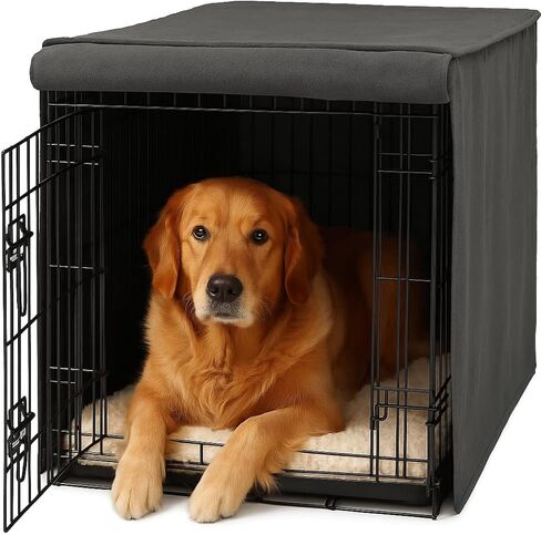 Friends Forever Metal Dog Crate Cover – 36.75" L x 23.75" W x 25" H in Saudi Arabia