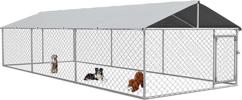 PawHut Outdoor Dog Kennel for Large Breeds 20' x 7.5' x 6.5' in Kuwait