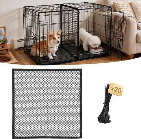 Thick Adjustable Dog Crate Divider for 36" Crate, 24"x22.5" in Kuwait