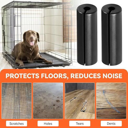 10Pcs Rubber Dog Crate Replacement Parts,Large Crate Feet for Midwest Homes in Saudi Arabia