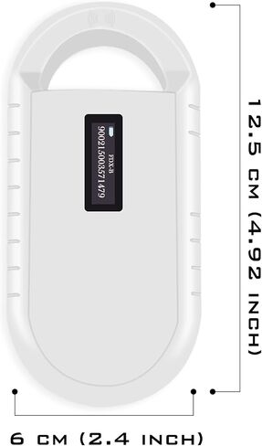 Smoostart Microchip Scanner Compatible with FDX-B/EMID (15/10) Microchip in Kuwait