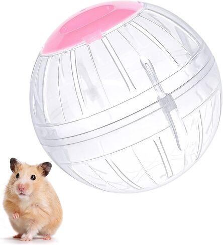Hamster Exercise Ball, 5.7 Inch Transparent Running Wheel,Blue in Kuwait