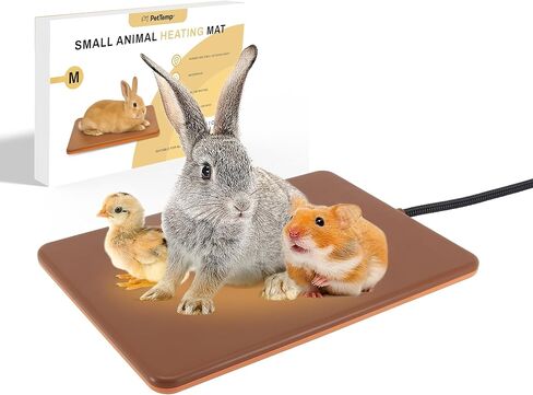 Small Animal Heating Pad, Safety Listed, Thermostatic, L: 15.7 x 11 in, 30W in Saudi Arabia