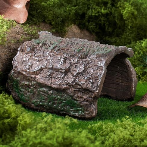 Mygeromon Reptile Hides Leopard Gecko Hideout Resin Caves Tank Accessories in Saudi Arabia