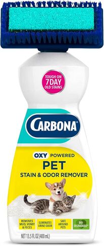 Carbona 2-in-1 Oxy-Powered Pet Stain & Odor Remover, 13.5 Fl Oz in Saudi Arabia