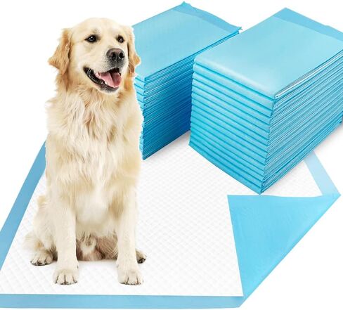 Dogcator Dog Pee Pads Extra Large 30"x36", 30 Count Super Absorbent Pee Pads for Dogs, Disposable Urine Bed Pads for Doggie, Thicken XXL Puppy Pads, Piddle Pads X-Large for Indoor, Outdoor Use in Kuwait