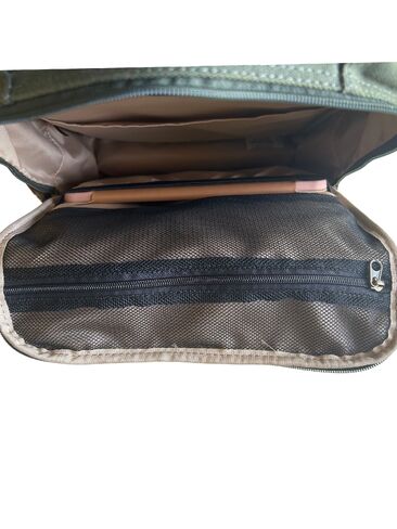 Capelle Miami Maxwell Waxed Canvas and Leather 16 Inch Laptop Backpack in Kuwait