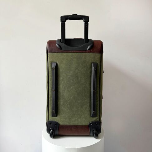 Capelle Miami Maxwell Waxed Canvas Rolling Duffel Bag in Kuwait