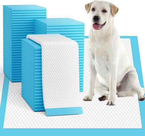 Puppy Pads XL 100 Count, Dog Pee Pads Extra Large, 34"x28" Pee Pads for Dogs, X-Large Disposable Dog Training Pads Super Absorbent&Leak-Proof, Crate Potty Piddle Pads for Doggy, Pet Supplies in Saudi Arabia