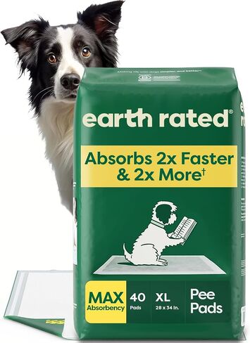 Regular (L) Dog & Puppy Pee Pads, Discreet Top, Max Absorbency, 40CT in Kuwait