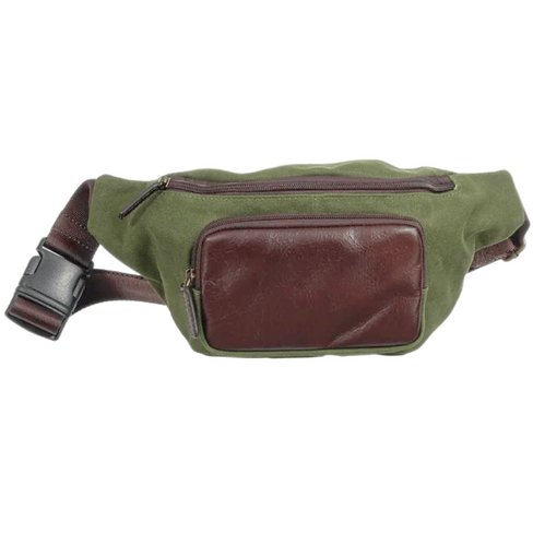 Capelle Miami Maxwell Waxed Canvas Waist Pack and Crossbody Sling Bag in Kuwait