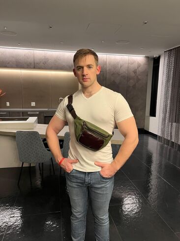Capelle Miami Maxwell Waxed Canvas Waist Pack and Crossbody Sling Bag in Kuwait