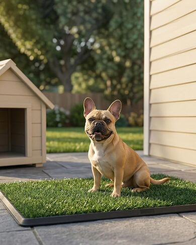 Powools Grass Pad for Dogs Potty, 3-Layer Reusable, Washable, 30 x 20 in in Saudi Arabia