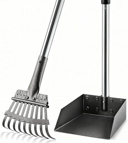 Pooper Scooper, Long Handle Dog Poop Scooper for Medium Small Dogs in Kuwait