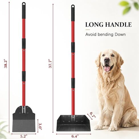 Pooper Scooper, Metal Poop Scooper for Small Medium Large Dog, Pet Supplies in Kuwait