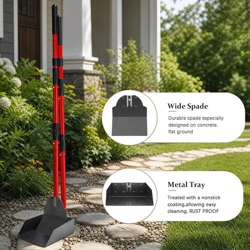 Pooper Scooper, Metal Poop Scooper for Small Medium Large Dog, Pet Supplies in Kuwait