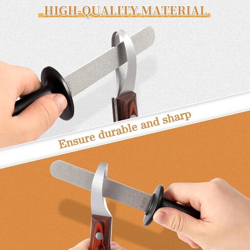 Hoof Knife for Horses with Sharpener, Double-Edge Loop Knife for Farriers in Kuwait
