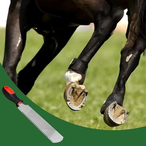 12 Inch Hoof Rasp, Carbon Steel Farrier File with Handle in Saudi Arabia