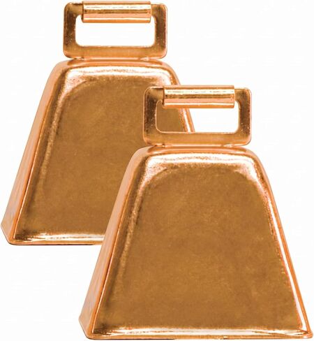 Weaver Livestock Copper-Plated, Small Cow Bell for Livestock, 2 Pack in Kuwait