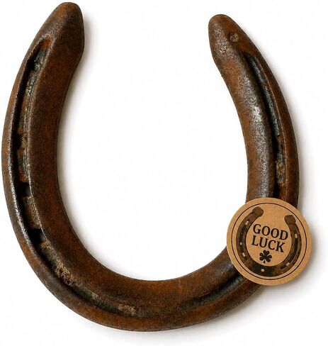 Authentic Used Horseshoe, Lucky Horse Shoe for Western Home Decor – Bronze in Saudi Arabia